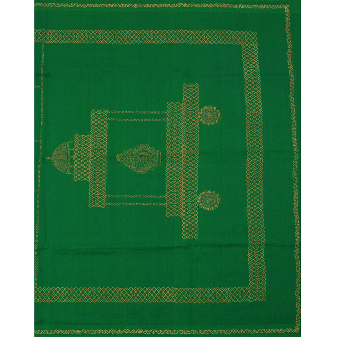Hand Block Printed Cotton Saree 10057197