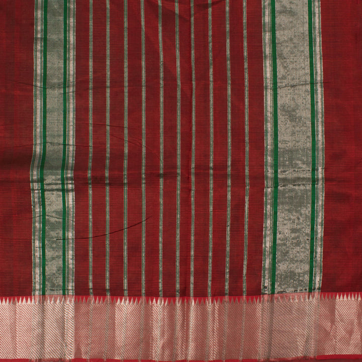Handloom Mangalgiri Silk Cotton Saree 10057302