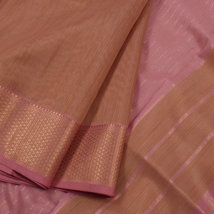 Handloom Maheshwari Silk Cotton Saree 10057315