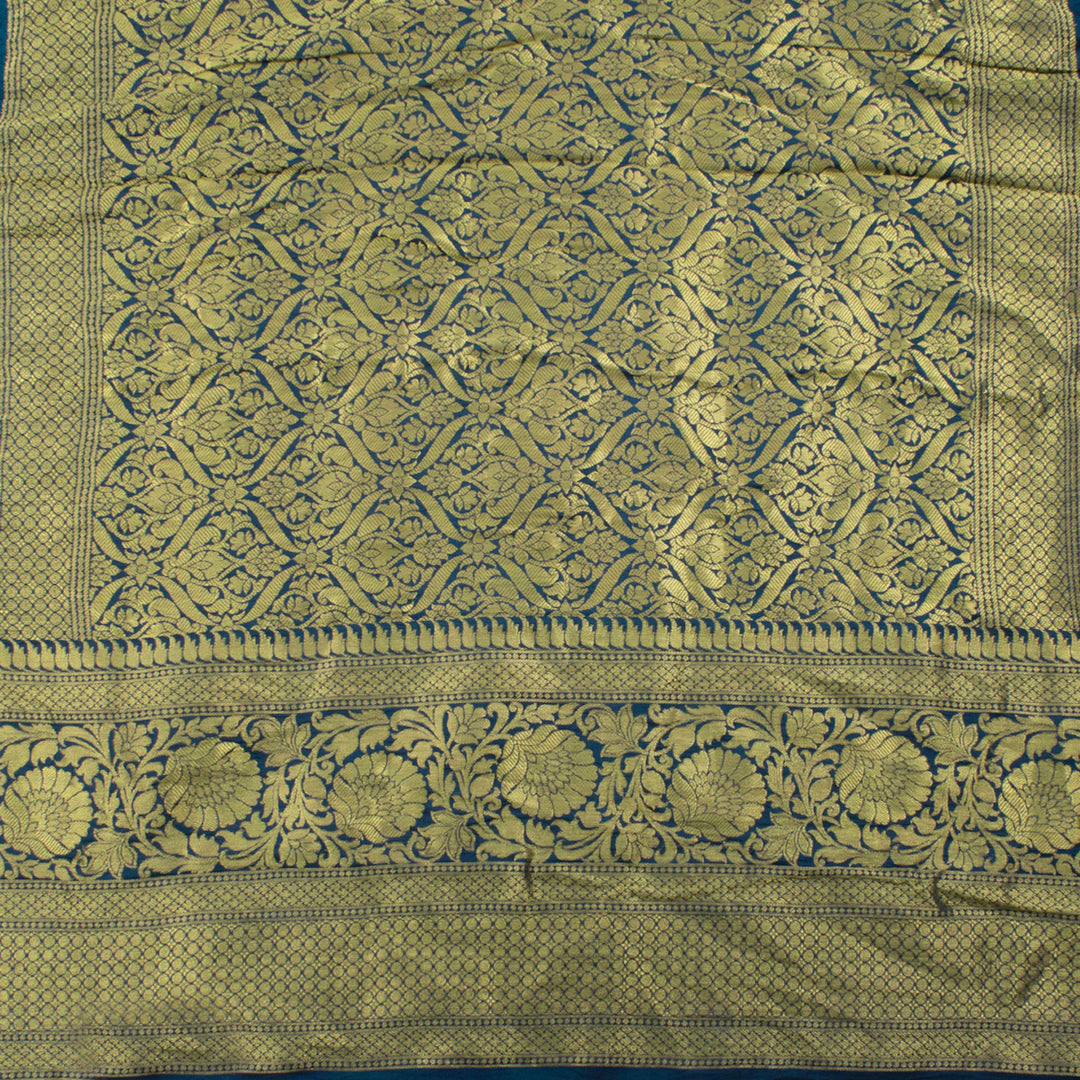 Kanjivaram Pure Silk Bandhani Saree 10057385