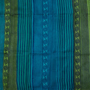 Hand Block Printed Silk Saree 10057395