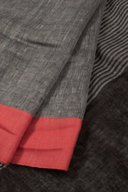 Handloom Bhagalpur Linen Saree 10057610