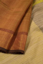 Handloom Bhagalpur Tussar Silk Saree 10057613
