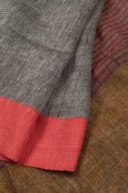 Handloom Bhagalpur Linen Saree 10057617