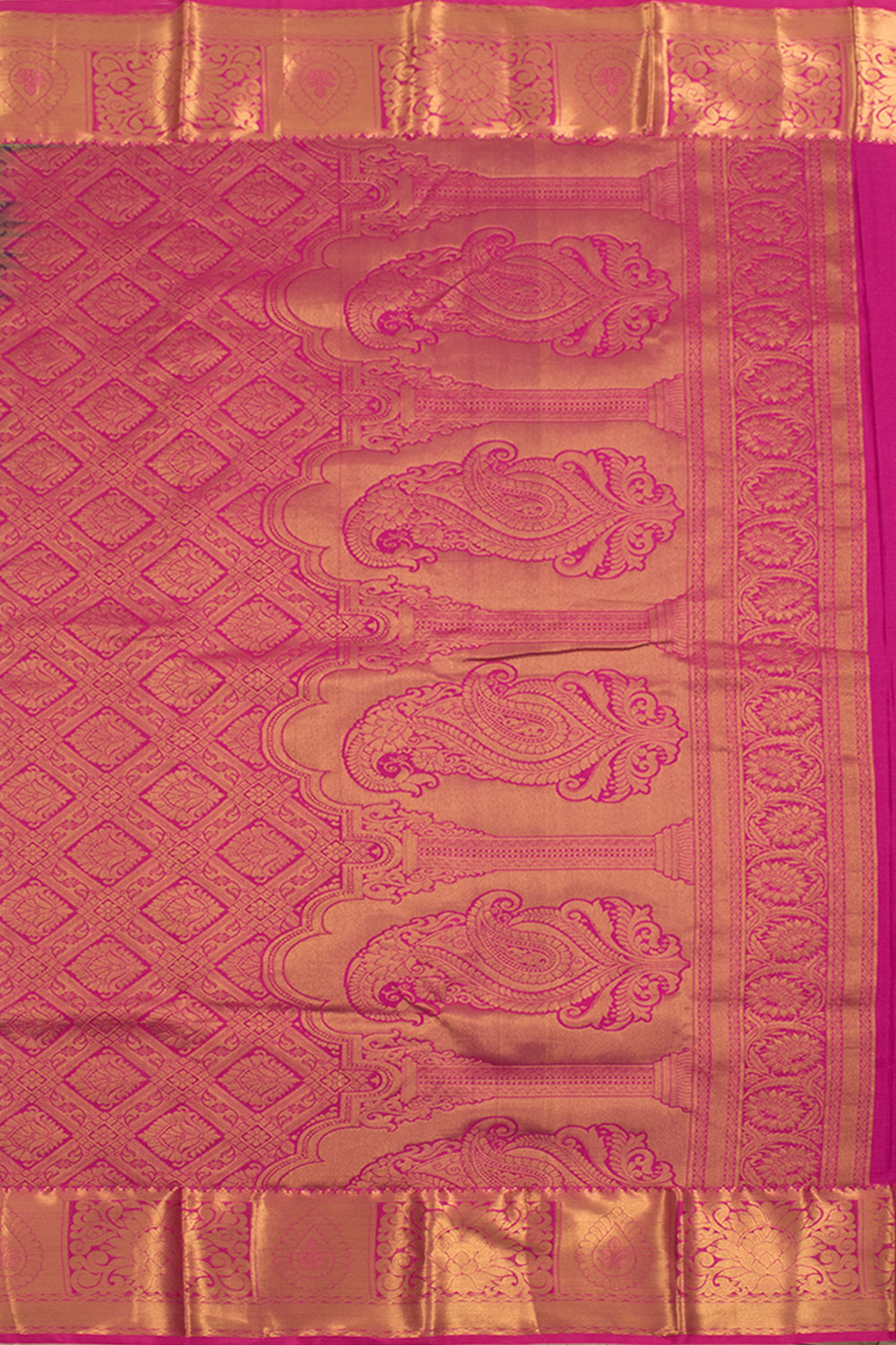 Dharmavaram Jacquard Silk Saree 10058830