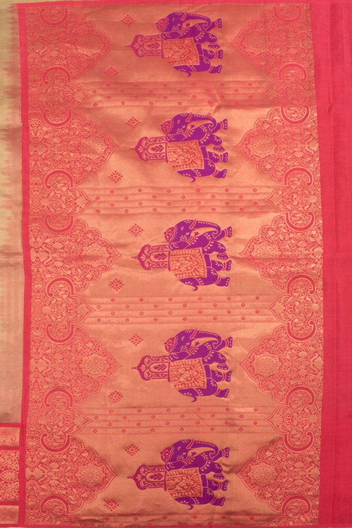 Dharmavaram Jacquard Silk Saree 10058906