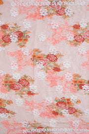 Chikankari Embroidered Kota Cotton Salwar Suit Material 10059377