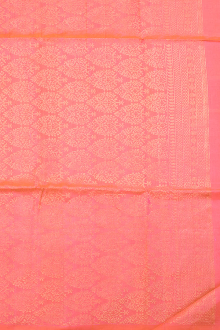 Deep Sky Blue Kanjivaram Soft Silk Saree 10059883