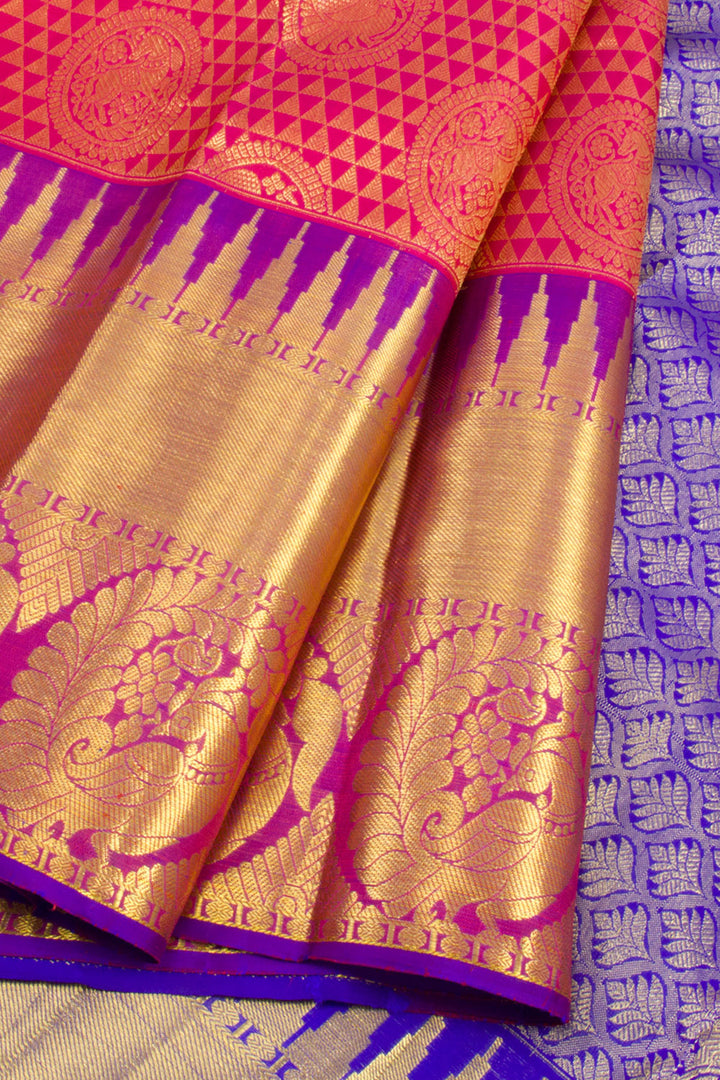 Handloom Pure Silk Jacquard Kanjivaram 10061216