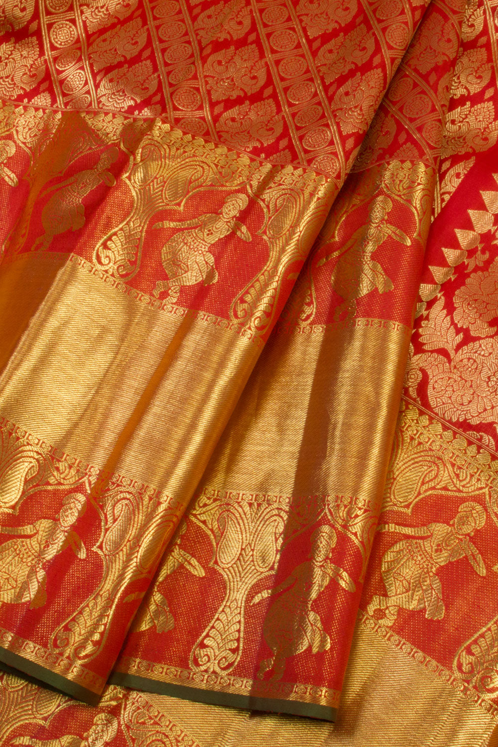 Handloom Jacquard Kanjivaram Silk Saree 10061217