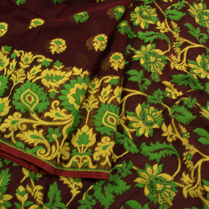 Handloom Jamdani Style Cotton Saree 10054720