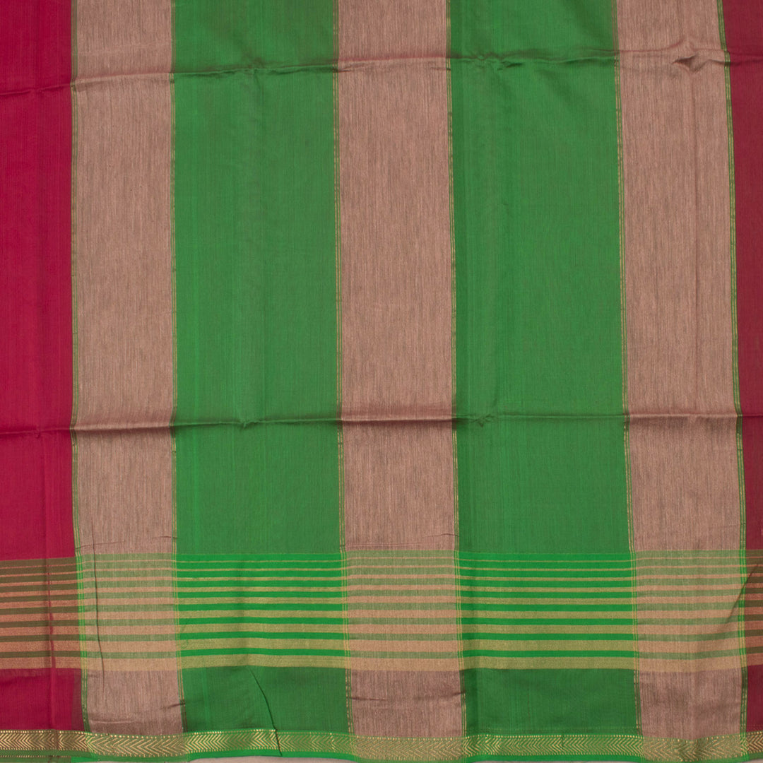 Handloom Maheshwari Silk Cotton Saree 10054167