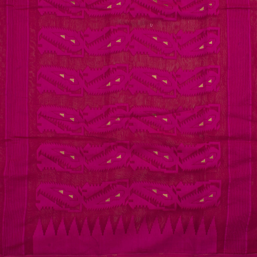 Handloom Dhakai Style Cotton Saree 10056999