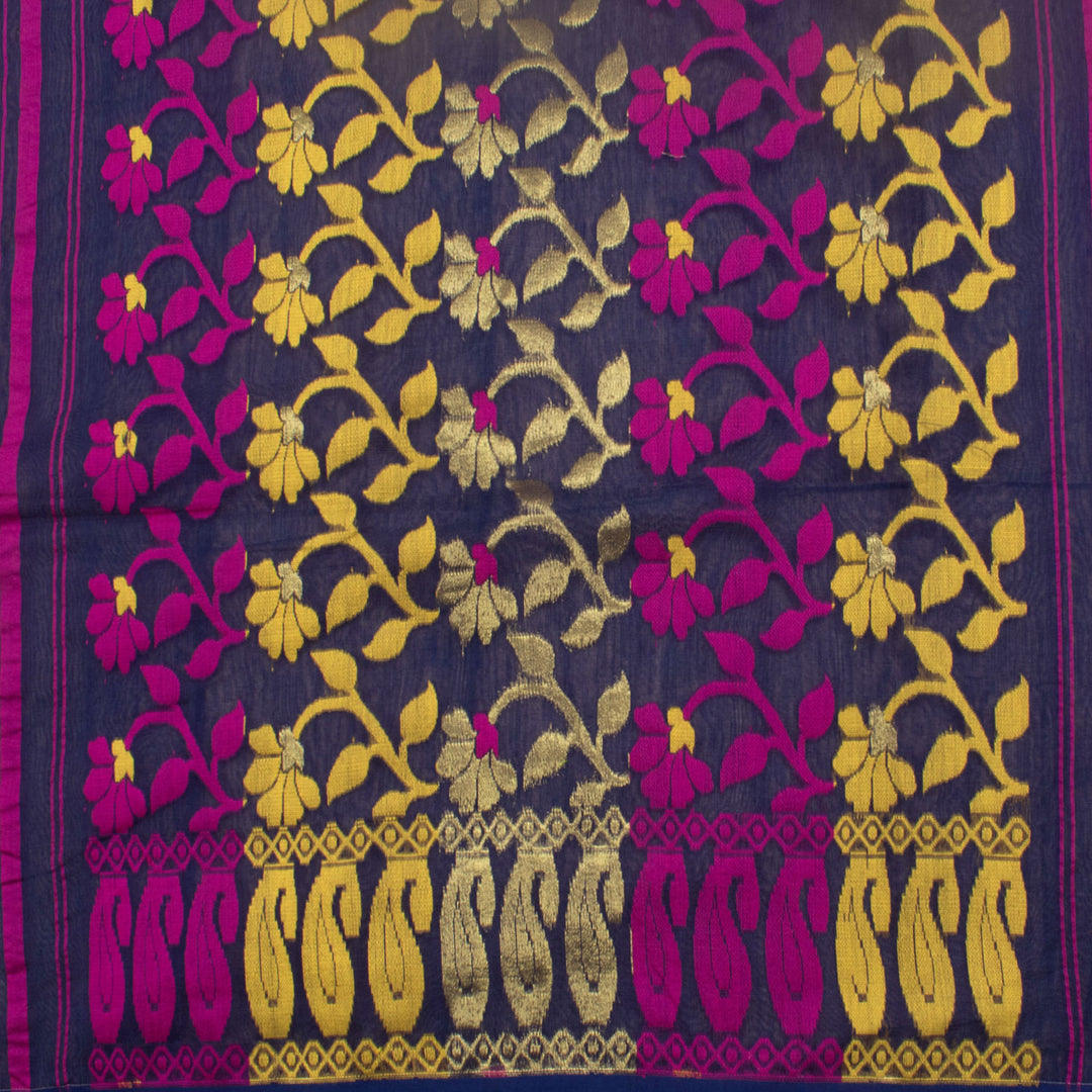 Handloom Dhakai Style Cotton Saree 10057004
