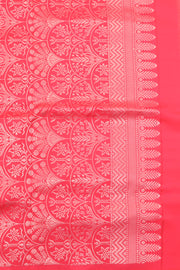 Metal Grey Borderless Kanjivaram Soft Silk Saree 10059800