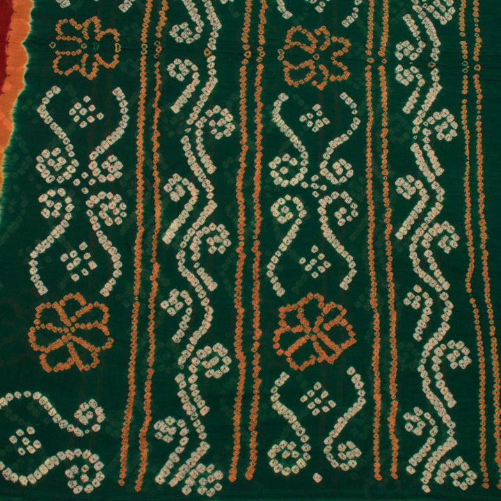 Handcrafted Bandhani Mulmul Cotton Saree 10055020