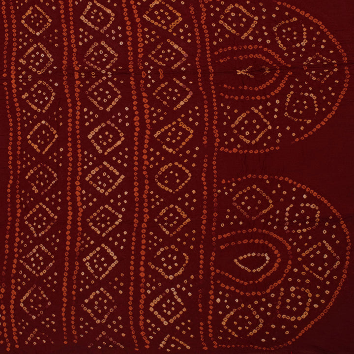 Handcrafted Bandhani Mulmul Cotton Saree 10055027