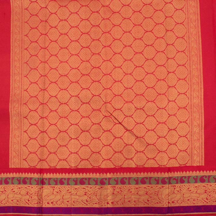 Kanjivaram Pure Zari Korvai Silk Saree 10036711