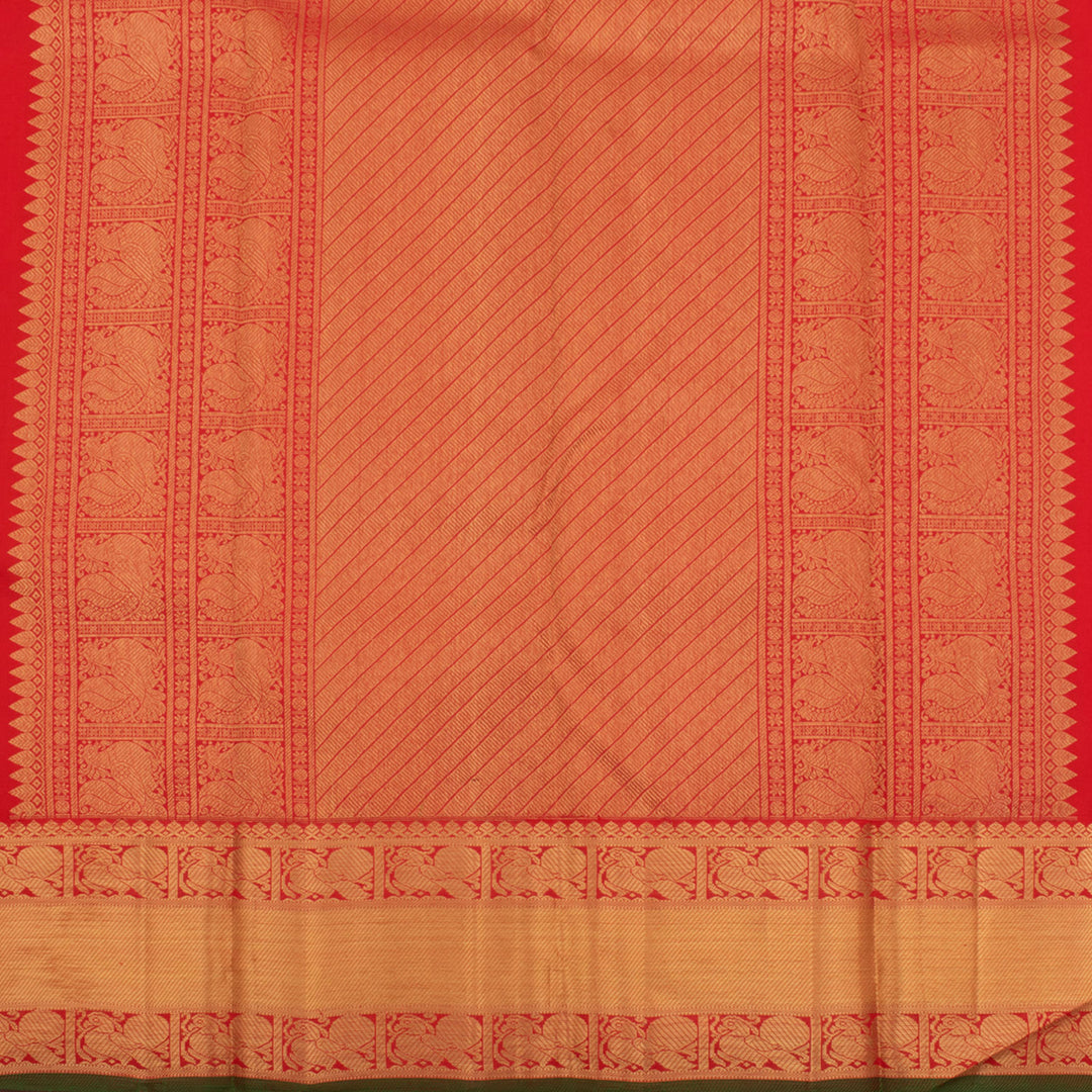 Kanjivaram Pure Zari Jacquard Silk Saree 10054841