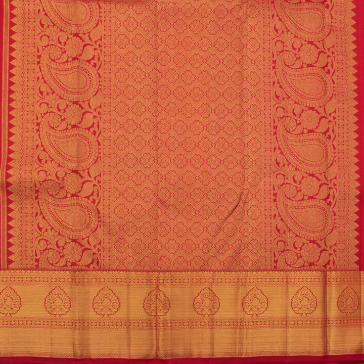 Kanjivaram Pure Zari Jacquard Silk Saree 10054843