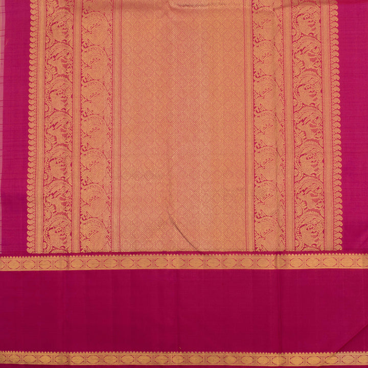 Pure Zari Korvai Kanjivaram Silk Saree 10055450