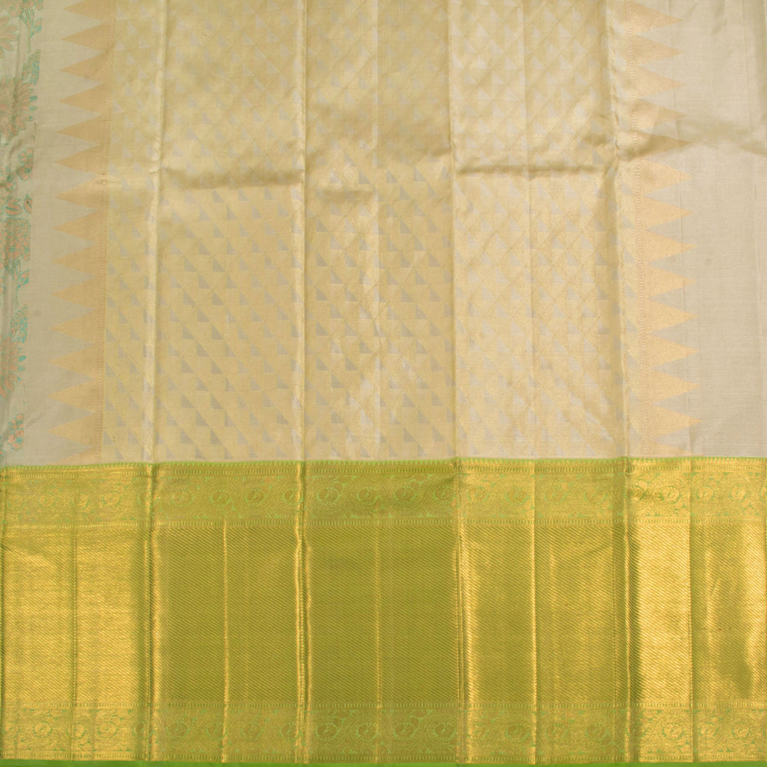 Handloom Pure Zari Bridal Kanjivaram Tissue Silk Saree 10055731
