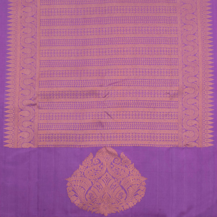 Handloom Pure Zari Jacquard Kanjivaram Silk Saree 10057029