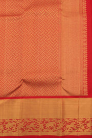 Pure Zari Korvai Jacquard Kanjivaram Silk Saree 10058722