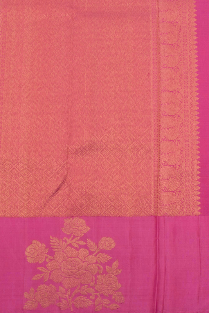 Pure Zari Bridal Jacquard Kanjivaram Silk Saree 10058727