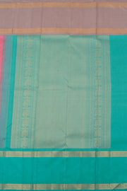 Pure Zari Bridal Korvai Kanjivaram Silk Saree 10058730