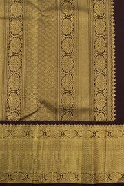 Pure Zari Korvai Kanjivaram Silk Saree 10058736