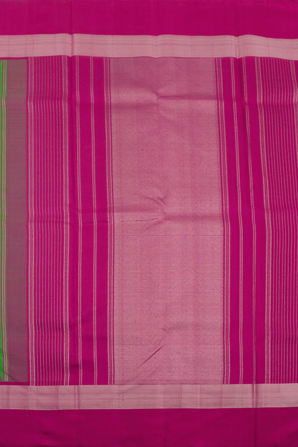 Pure Zari Korvai Kanjivaram Silk Saree 10059190