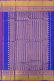 Hot Pink Pure Zari Kanjivaram Silk Saree 10059191