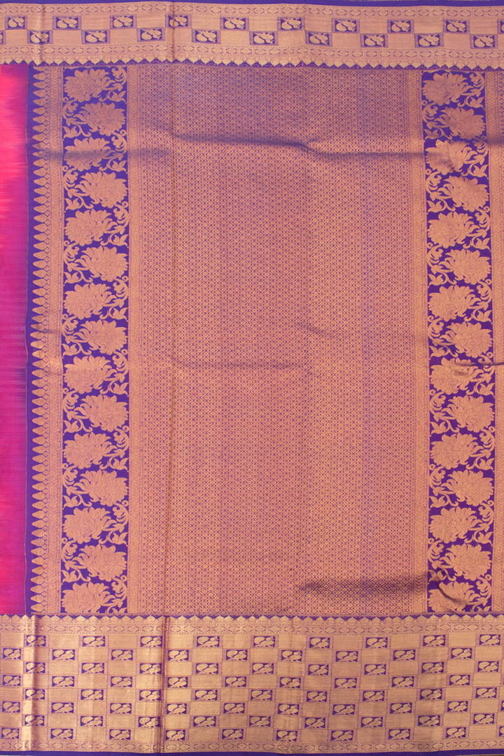 Pure Zari Jacquard Kanjivaram Silk Saree 10059198