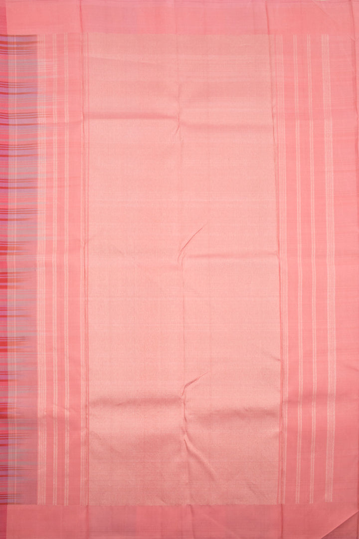 Multi Colour Pure Zari Kanjivaram Silk Saree 10060029