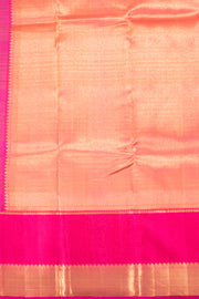 Cool Grey Handloom Pure Zari Korvai Kanjivaram Silk Saree 10060077