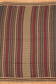 Elephant Grey Bengal Cotton Saree 10059330