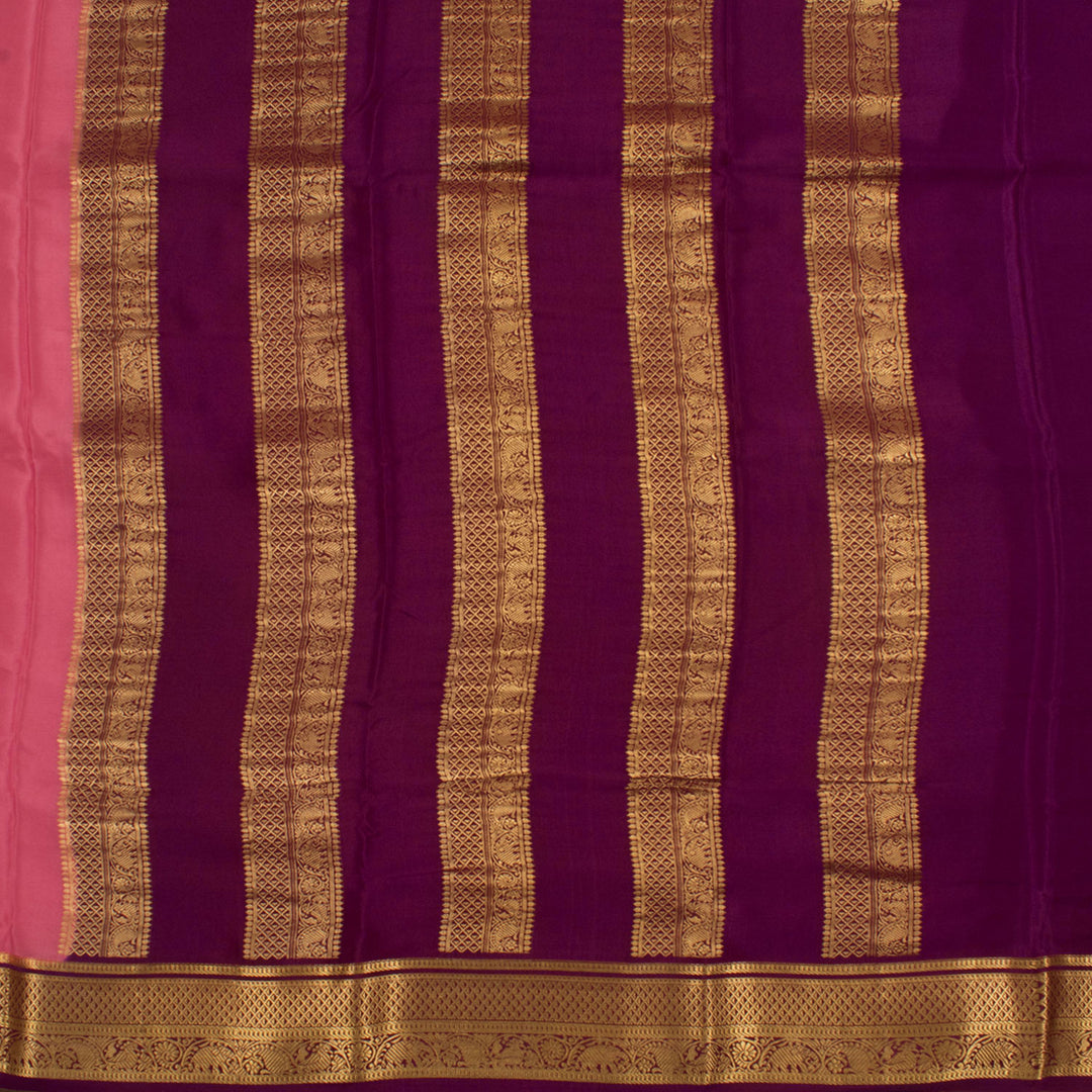 Mysore Crepe Silk Saree 10055704