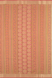 Hand Block Printed Silk Cotton Saree 10059298