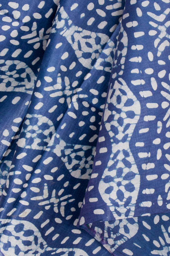 Batik Printed Linen Cotton Salwar Suit Material 10062246
