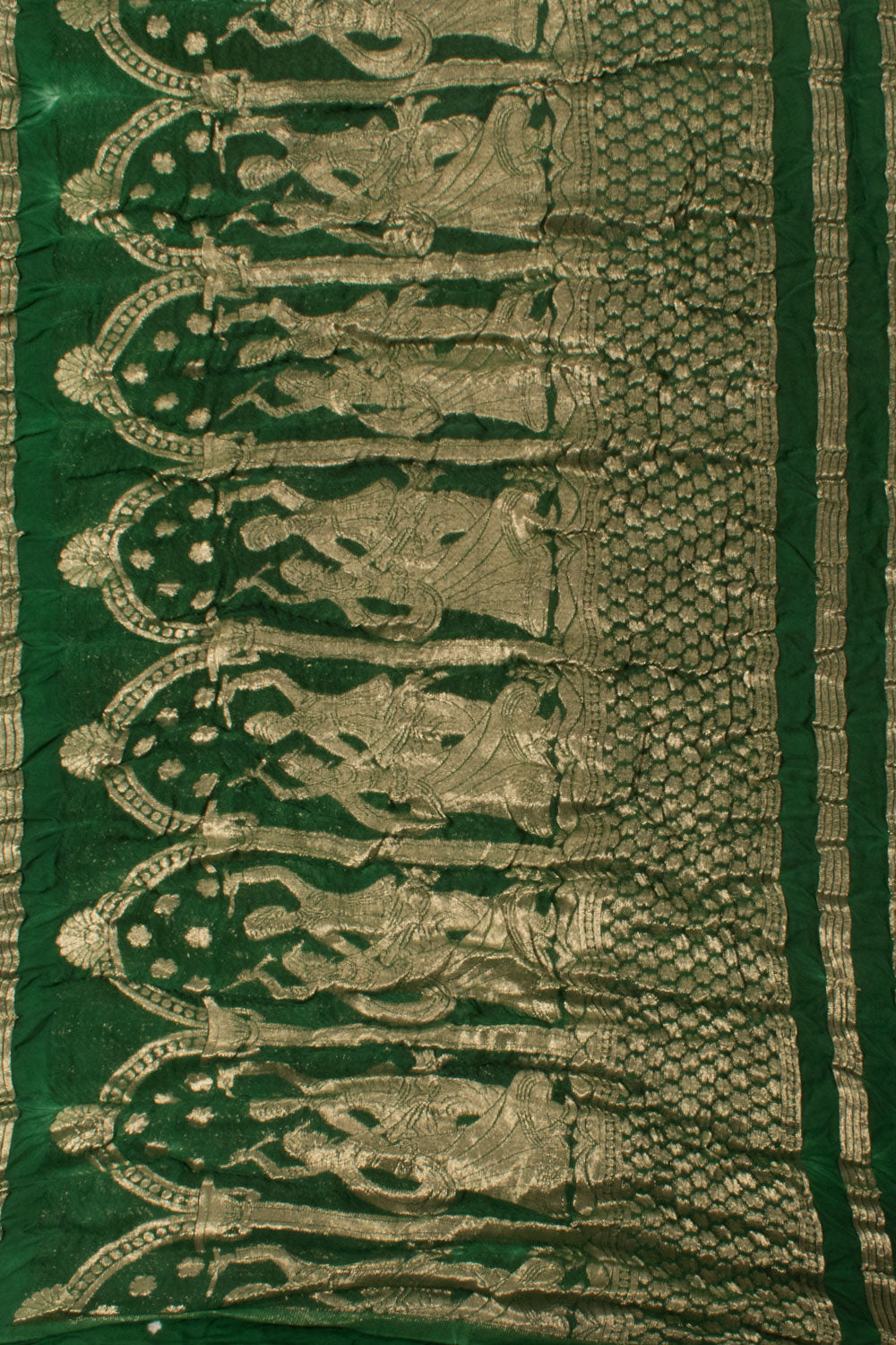 Handcrafted Bandhani Modal Silk Saree 10058041