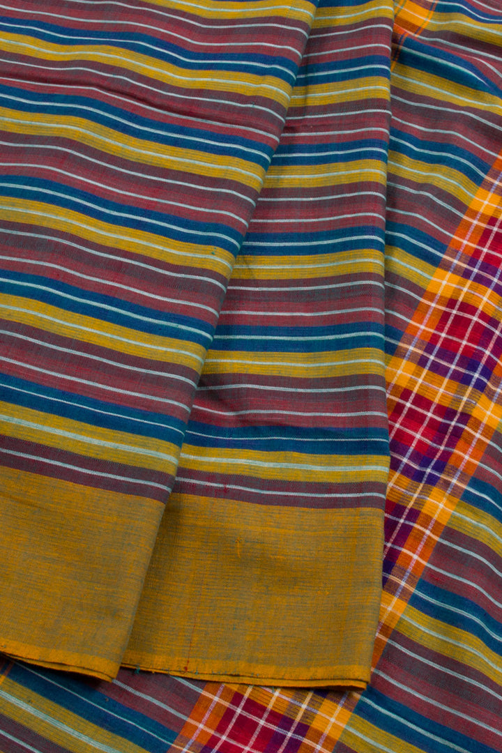 Multicolour Handloom Odisha Cotton Saree 10060318