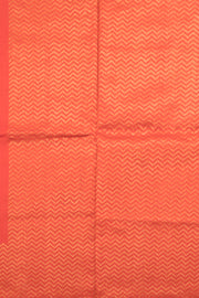 Persimmon Orange Chhattisgarh Tussar Silk Saree 10059715