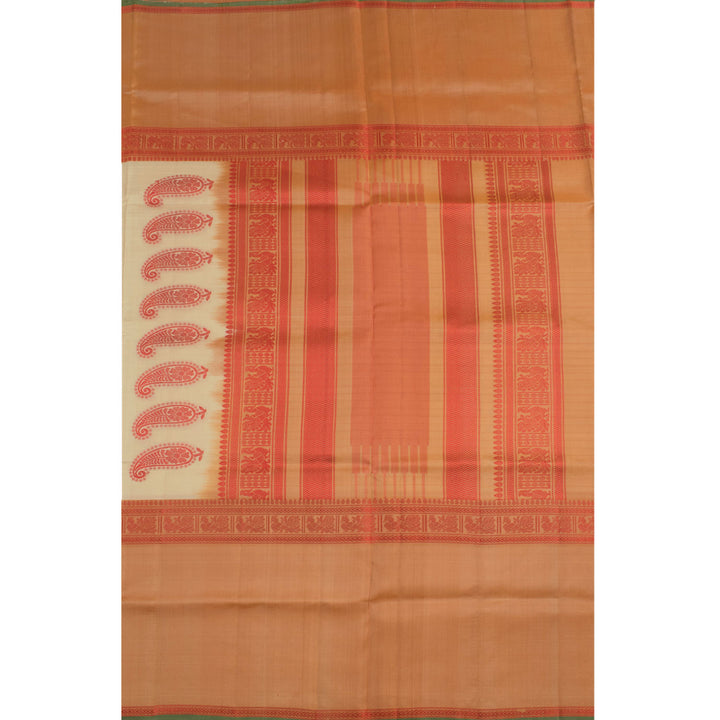 Handloom Kanjivaram Soft Silk Saree 10055421