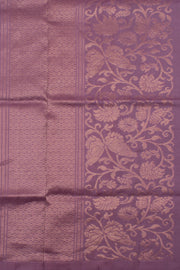 Butter Yellow Handloom Borderless Kanjivaram Soft Silk Saree 10059460