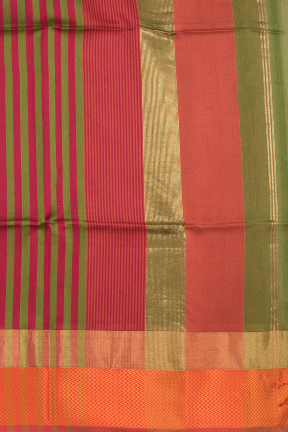 Handloom Maheshwari Silk Cotton Saree 10058812