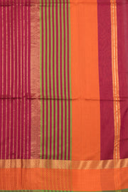 Handloom Maheshwari Silk Cotton Saree 10058815