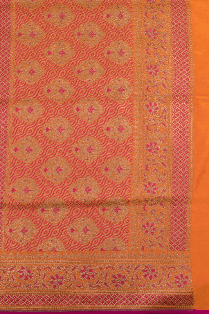 Handloom Banarasi Tanchoi Silk Saree 10058524