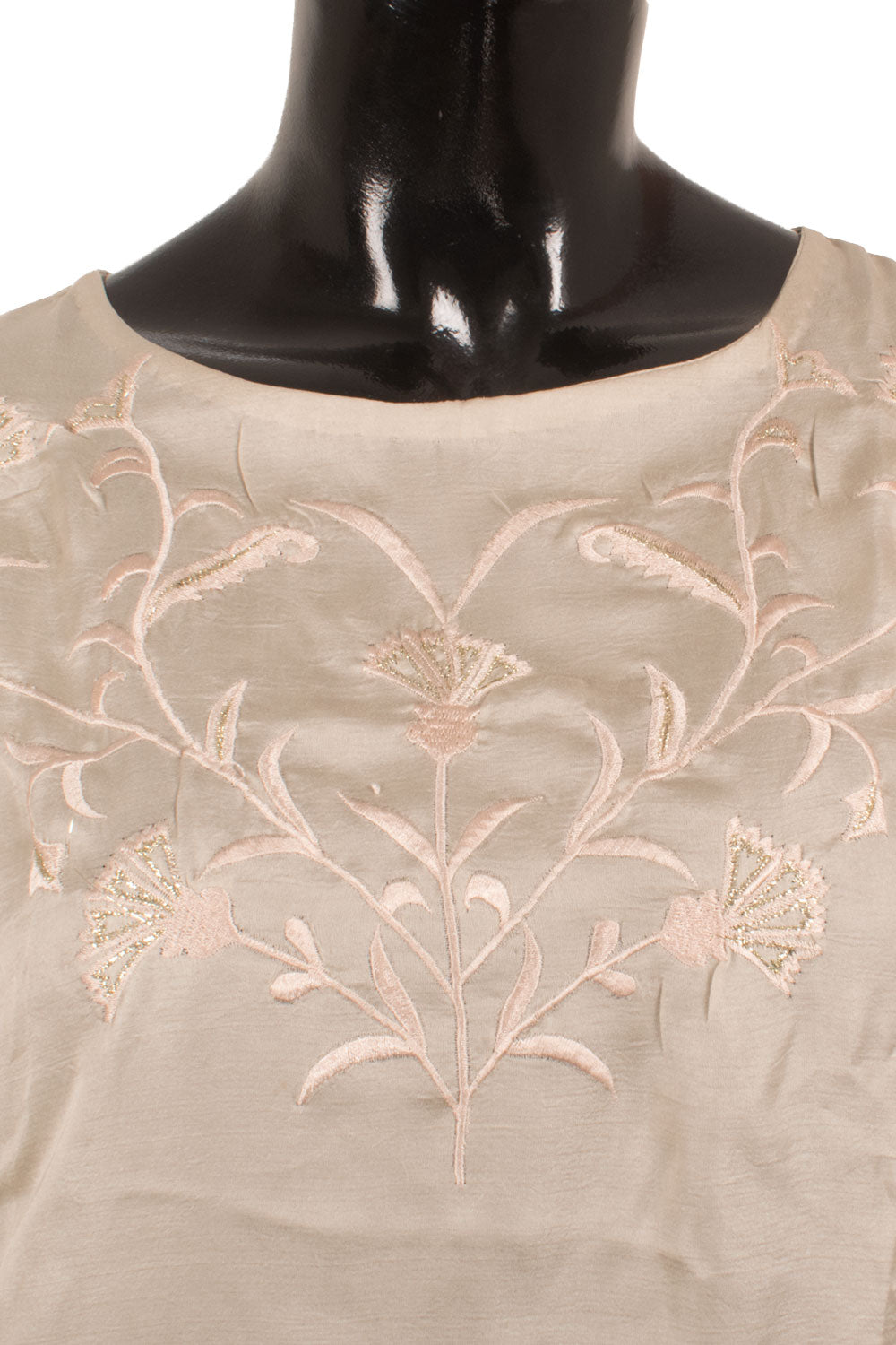 Embroidered Silk Kurta Set 10058274