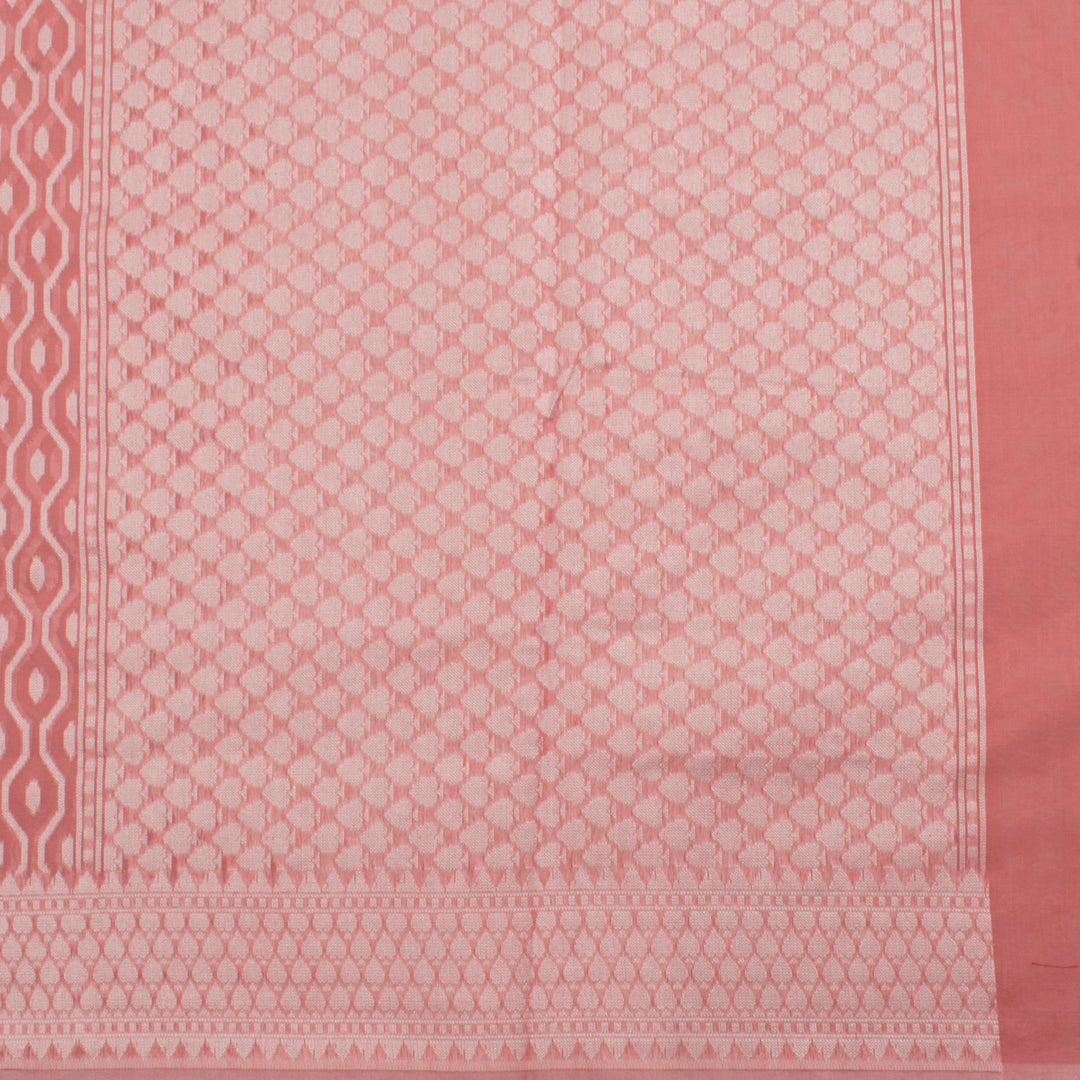 Handloom Banarasi Katrua Silk Cotton Saree 10056830